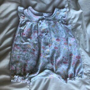 Laura Ashley Baby Girl Easter Romper (0-3 months)